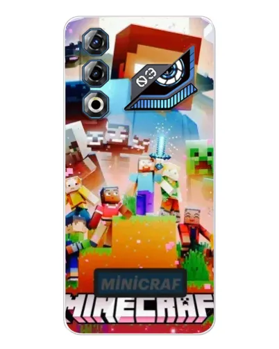 Чехол для ZTE Nubia Neo 3 GT с картинкой «Minecraft герои игры»