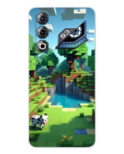 Чехол для ZTE Nubia Neo 3 GT с картинкой «Minecraft летний день»