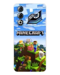 Чохол для ZTE Nubia Neo 3 GT з картинкою «Minecraft класичний світ»