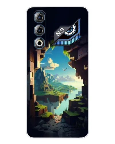 Чехол для ZTE Nubia Neo 3 GT с картинкой «Вид из пещеры»