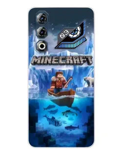 Чохол для ZTE Nubia Neo 3 GT з картинкою «Minecraft льодянийсвіт»