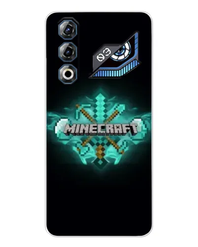 Чехол для ZTE Nubia Neo 3 GT с картинкой «Minecraft Diamond лого»
