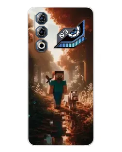 Чохол для ZTE Nubia Neo 3 GT з картинкою «Стів у лісі»