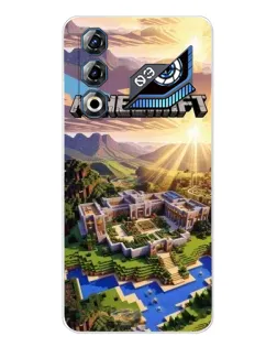 Чохол для ZTE Nubia Neo 3 GT з картинкою «Minecraft панорама»