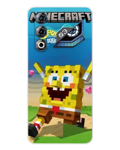 Чохол для ZTE Nubia Neo 3 GT з картинкою «Губка Боб Minecraft» Чохол для ZTE Nubia Neo 3 GT з картинкою «Губка Боб Minecraft»