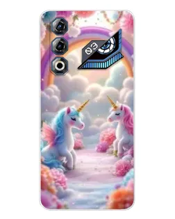Чехол для ZTE Nubia Neo 3 GT с картинкой «Радуга и единороги» Чехол для ZTE Nubia Neo 3 GT с картинкой «Радуга и единороги»