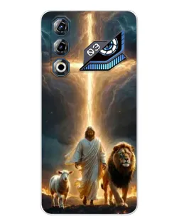 Чехол для ZTE Nubia Neo 3 GT с картинкой «Лев Иуды и Свет»