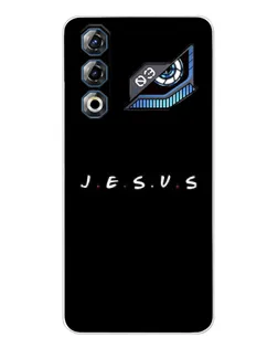 Чехол для ZTE Nubia Neo 3 GT с картинкой «Точки веры J.E.S.U.S.»