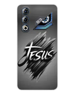 Чехол для ZTE Nubia Neo 3 GT с картинкой «Надпись Jesus Graffiti»