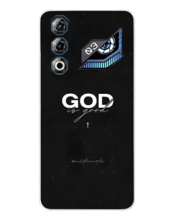 Чехол для ZTE Nubia Neo 3 GT с картинкой «GOD — Бог над всем»