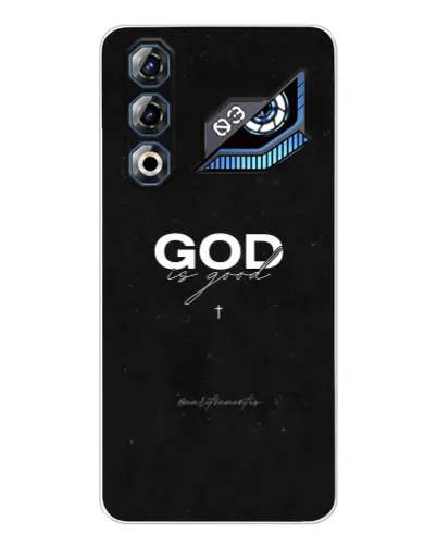 Чехол для ZTE Nubia Neo 3 GT с картинкой «GOD — Бог над всем»