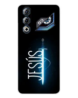 Чехол для ZTE Nubia Neo 3 GT с картинкой «Меч Духа Jesus»
