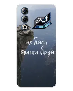Чехол для ZTE Nubia Neo 3 GT с картинкой «Вера над пропастью» Чехол для ZTE Nubia Neo 3 GT с картинкой «Вера над пропастью»