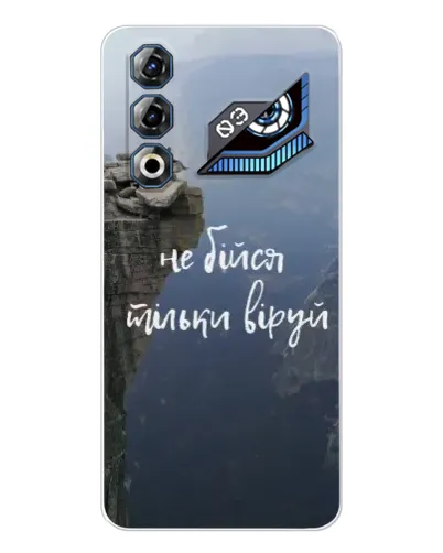 Чехол для ZTE Nubia Neo 3 GT с картинкой «Вера над пропастью» Чехол для ZTE Nubia Neo 3 GT с картинкой «Вера над пропастью»