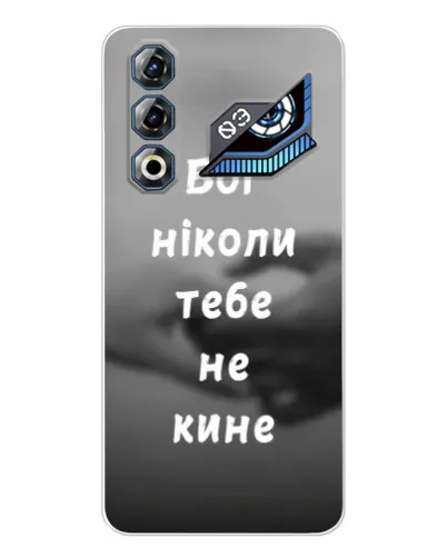 Чехол для ZTE Nubia Neo 3 GT с картинкой «Бог не бросит» Чехол для ZTE Nubia Neo 3 GT с картинкой «Бог не бросит»