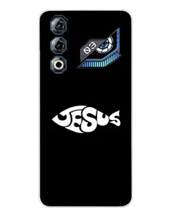 Чехол для ZTE Nubia Neo 3 GT с картинкой «Рыба Jesus» Чехол для ZTE Nubia Neo 3 GT с картинкой «Рыба Jesus»
