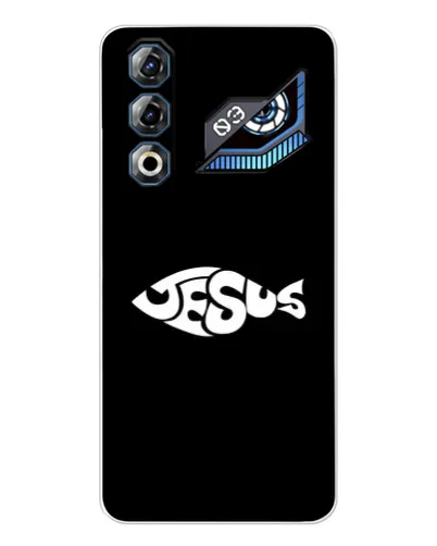 Чехол для ZTE Nubia Neo 3 GT с картинкой «Рыба Jesus» Чехол для ZTE Nubia Neo 3 GT с картинкой «Рыба Jesus»