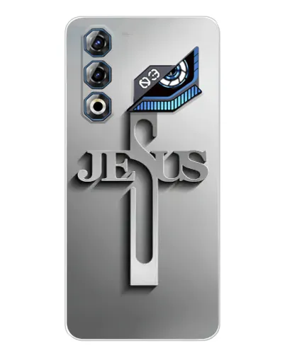 Чехол для ZTE Nubia Neo 3 GT с картинкой «Металлический крест Jesus» Чехол для ZTE Nubia Neo 3 GT с картинкой «Металлический крест Jesus»