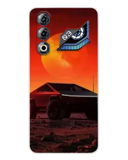 Чохол для ZTE Nubia Neo 3 GT з картинкою «Cybertruck на Марсі»