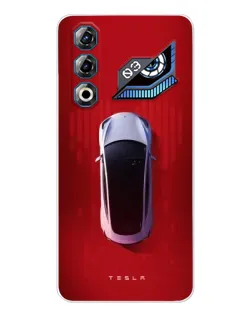 Чохол для ZTE Nubia Neo 3 GT з картинкою «Tesla Top View»