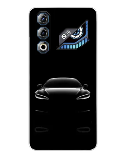 Чохол для ZTE Nubia Neo 3 GT з картинкою «Силует Tesla Night» Чохол для ZTE Nubia Neo 3 GT з картинкою «Силует Tesla Night»