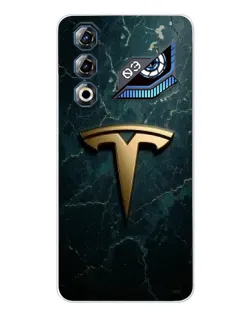 Чохол для ZTE Nubia Neo 3 GT з картинкою «Мармурова Tesla Gold»