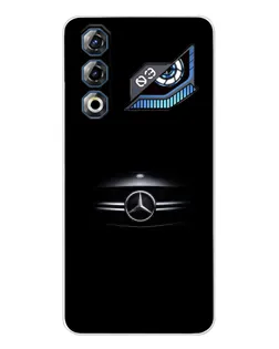 Чохол для ZTE Nubia Neo 3 GT з картинкою «Mercedes — абстрактні лінії»