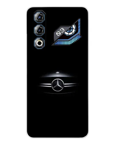Чехол для ZTE Nubia Neo 3 GT с картинкой «Mercedes — абстрактные линии»
