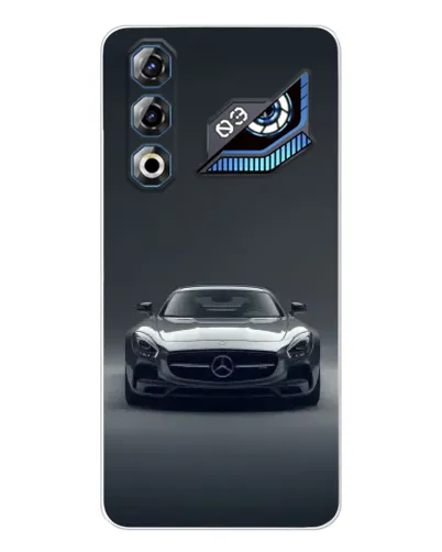Чехол для ZTE Nubia Neo 3 GT с картинкой «Mercedes на черном»