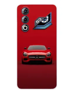Чехол для ZTE Nubia Neo 3 GT с картинкой «Красный Mercedes AMG»