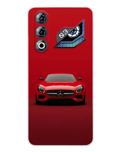 Чехол для ZTE Nubia Neo 3 GT с картинкой «Красный Mercedes AMG»
