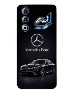 Чехол для ZTE Nubia Neo 3 GT с картинкой «Mercedes — решетка радиатора»