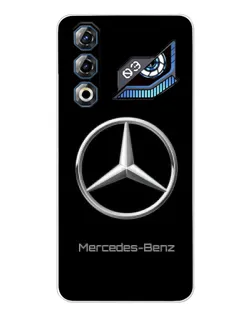 Чехол для ZTE Nubia Neo 3 GT с картинкой «Mercedes Silver Logo»