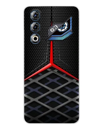 Чехол для ZTE Nubia Neo 3 GT с картинкой «Mercedes Carbon Grid»