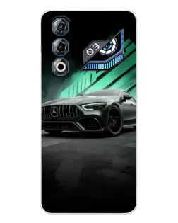 Чехол для ZTE Nubia Neo 3 GT с картинкой «Темный Mercedes AMG»