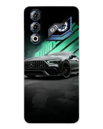 Чехол для ZTE Nubia Neo 3 GT с картинкой «Темный Mercedes AMG»