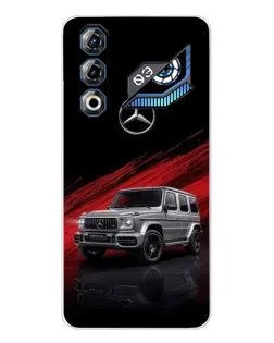 Чехол для ZTE Nubia Neo 3 GT с картинкой «Mercedes G-Class красный»