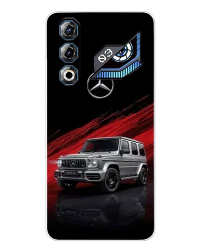 Чехол для ZTE Nubia Neo 3 GT с картинкой «Mercedes G-Class красный»
