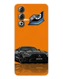 Чехол для ZTE Nubia Neo 3 GT с картинкой «Оранжевый Mercedes AMG»