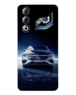 Чехол для ZTE Nubia Neo 3 GT с картинкой «Ночной Mercedes EQ»