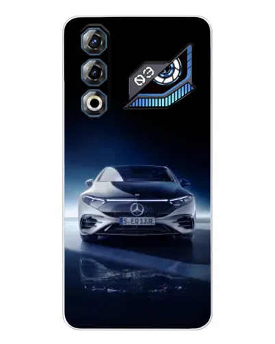 Чехол для ZTE Nubia Neo 3 GT с картинкой «Ночной Mercedes EQ»