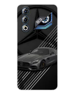 Чехол для ZTE Nubia Neo 3 GT с картинкой «Mercedes AMG — графика»