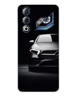 Чехол для ZTE Nubia Neo 3 GT с картинкой «Свет фар Mercedes»