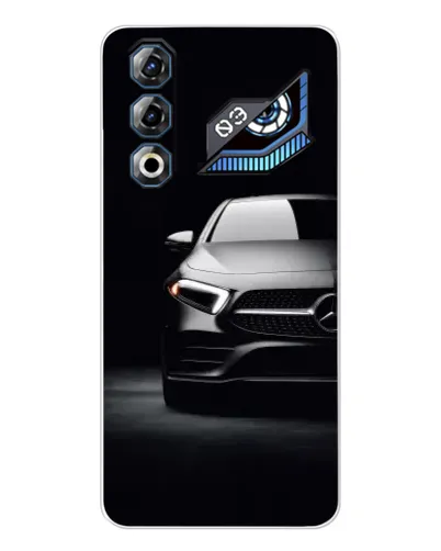 Чехол для ZTE Nubia Neo 3 GT с картинкой «Свет фар Mercedes»