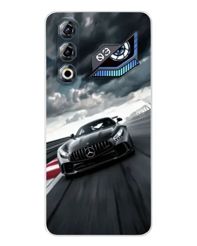 Чехол для ZTE Nubia Neo 3 GT с картинкой «Гоночный Mercedes AMG»
