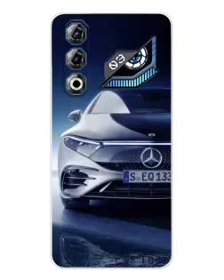 Чехол для ZTE Nubia Neo 3 GT с картинкой «Mercedes EQ — будущее»