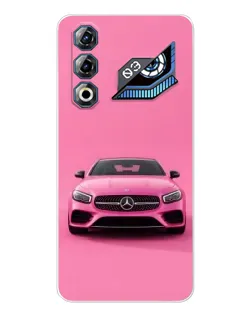 Чохол для ZTE Nubia Neo 3 GT з картинкою «Рожевий Mercedes AMG»
