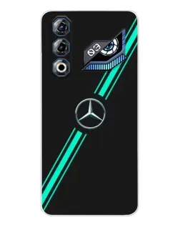 Чохол для ZTE Nubia Neo 3 GT з картинкою «Спортивні лінії Mercedes»