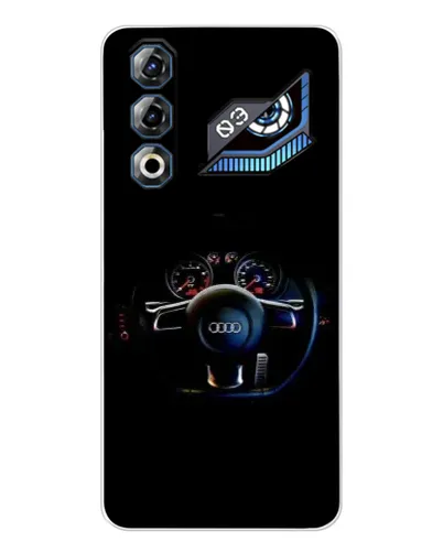 Чохол для ZTE Nubia Neo 3 GT з картинкою «Салон Audi — кермо»