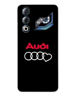 Чохол для ZTE Nubia Neo 3 GT з картинкою «Логотип Audi Heart»